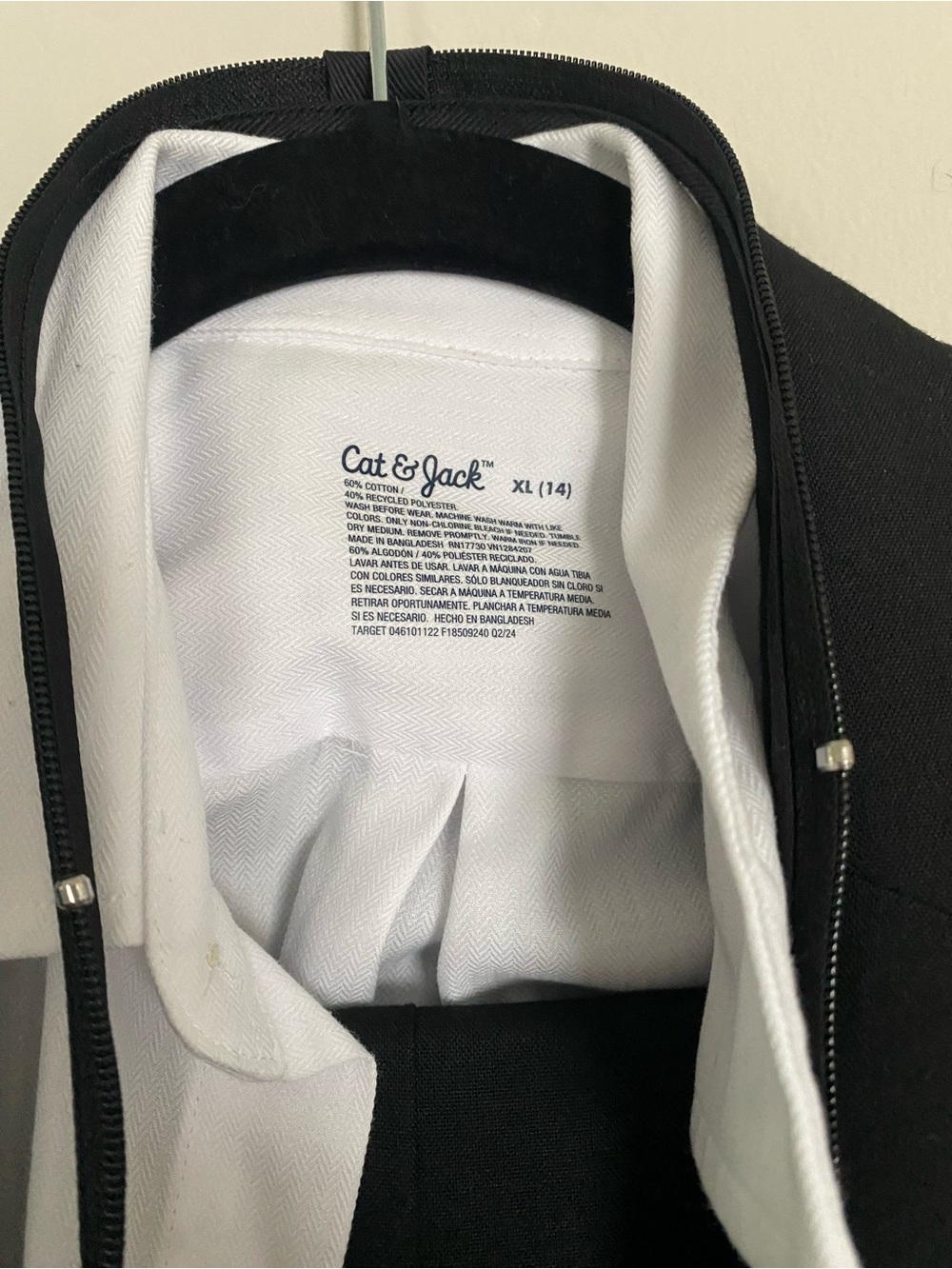 Cat & Jack Black Boys Suit - Picture 6 of 13